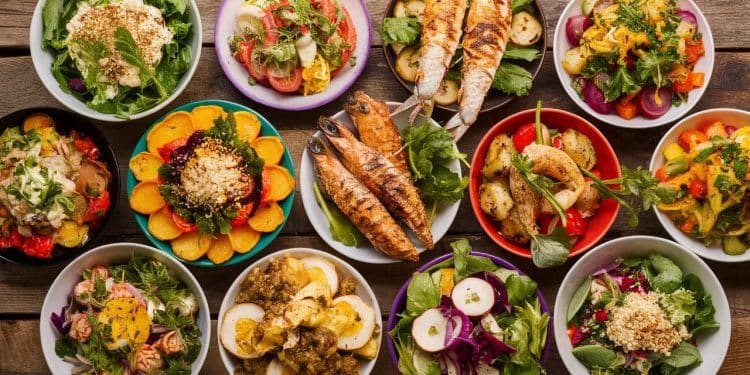 26 recettes méditerranéennes diabétiques à tester absolument ! - Viral Mag Découvrez notre sélection de 26 recettes méditerranéennes adaptées au diabète Des plats sains et savoureux pour des déjeuners équilibrés Viral Mag