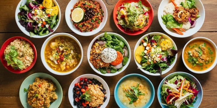 34 dîners végétariens faibles en calories pour un régal sain ce soir - Viral Mag Découvrez 34 recettes de dîners végétariens faibles en calories alliant saveurs et légèreté Des plats sains et gourmands pour vos soirées Viral Mag