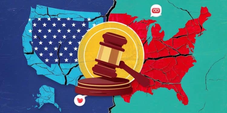 Amérique en ébullition : Trump condamné, réactions explosives ! - Viral Mag Émeutes joie colère Les Américains réagissent de manière électrique au verdict historique reconnaissant Trump coupable Découvrez les détails chocs Viral Mag