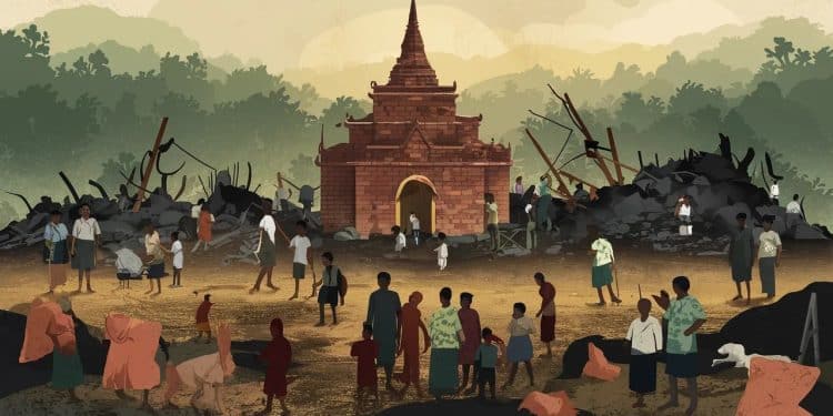 Birmanie: l’ONU redoute d’horribles atrocités, pire que Rohingya ? - Viral Mag La Birmanie sous haute tension lONU alerte sur une catastrophe humanitaire pire que le drame rohingya Découvrez pourquoi le pays est au bord de limplosion Viral Mag