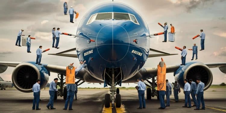 Boeing mis sous tutelle : le gendarme de l’aérien sévit - Viral Mag Le géant de laéronautique Boeing fait face à une crise sans précédent placé sous la supervision de lagence américaine FAA pour remédier à de graves défauts Viral Mag