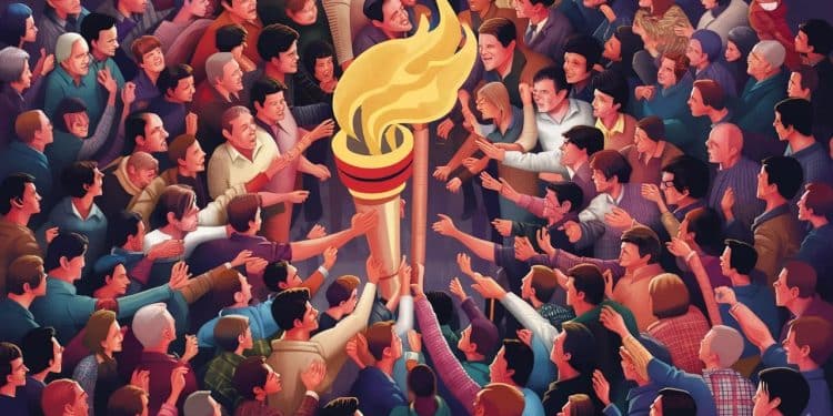 Bordeaux en fête : La flamme olympique enflamme les coeurs ! - Viral Mag Des milliers de Bordelais se rassemblent pour célébrer le passage de la flamme olympique dans une ambiance festive et chaleureuse Viral Mag