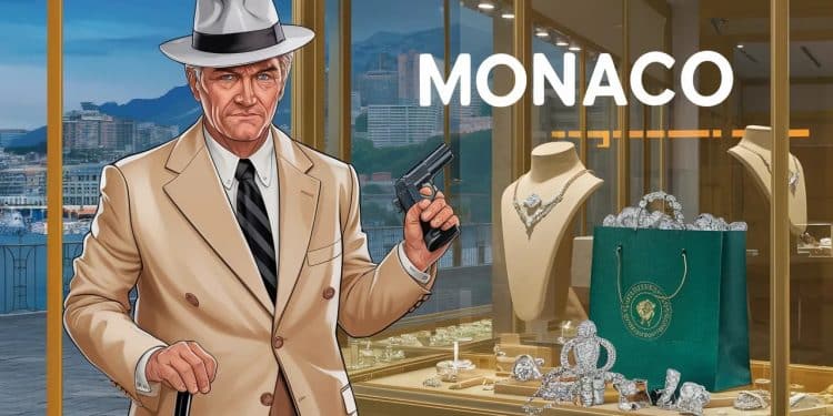 Braquage à Monaco : un grand-père armé et sa canne sèment la panique ! - Viral Mag Incroyable braquage à Monaco un malfaiteur déguisé en papy pistolet et canne en main rafle des millions deuros de bijoux en quelques minutes Viral Mag