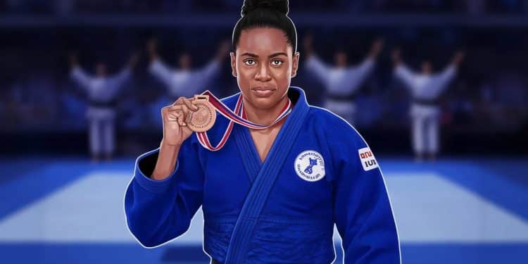 Cette Française remporte une médaille de bronze lors des mondiaux de judo ! - Viral Mag Incroyable Madeleine Malonga la judokate française vient dêtre sacrée médaille de bronze lors des mondiaux à Abou Dhabi Découvrez son parcours inspirant Viral Mag