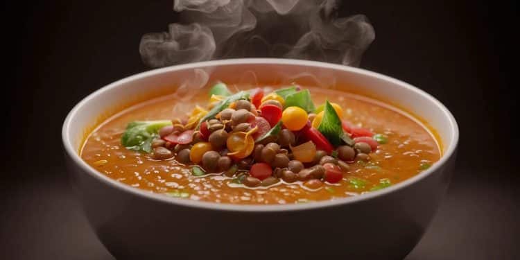 Cette Soupe Végane aux Lentilles Va Vous Faire Fondre de Plaisir ! - Viral Mag Découvrez notre recette révolutionnaire de soupe végane aux lentilles qui va vous faire délirer de bonheur Goûtez y vous ne pourrez plus vous en passer    Viral Mag