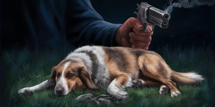 Le chien gardien dun berger froidement exécuté de plusieurs balles dans la tête Une enquête est ouverte pour élucider ce crime choquant   Viral Mag