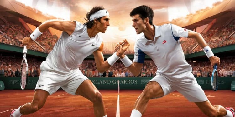 Novak Djokovic et Rafael Nadal pourraient saffronter dès le 1er tour de Roland Garros cette année  Une rencontre de titans en perspective    Viral Mag
