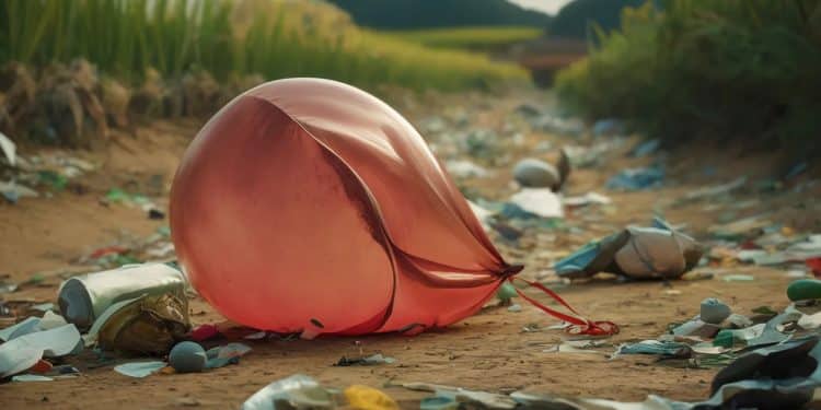 Corée du Nord : Une Pluie de Déchets Contaminent le Sud ! - Viral Mag Incroyable La Corée du Nord largue des centaines de ballons remplis de déchets et dexcréments sur son voisin du Sud Découvrez les détails choquants Viral Mag