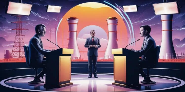Débat houleux : énergie nucléaire, le grand revirement ? - Viral Mag Attal vs Bardella le choc des titans sur lavenir du nucléaire français Fermetures approximations Qui dit vrai Viral Mag