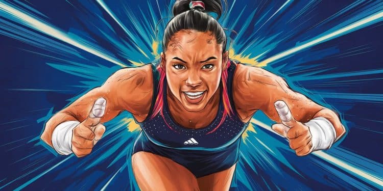 Découvrez l’énergie incroyable de la gymnaste olympique Jordan Chiles ! - Viral Mag Plongez dans la routine quotidienne de Jordan Chiles médaillée dargent aux Jeux Olympiques Sa motivation et son énergie vont vous épater    Viral Mag