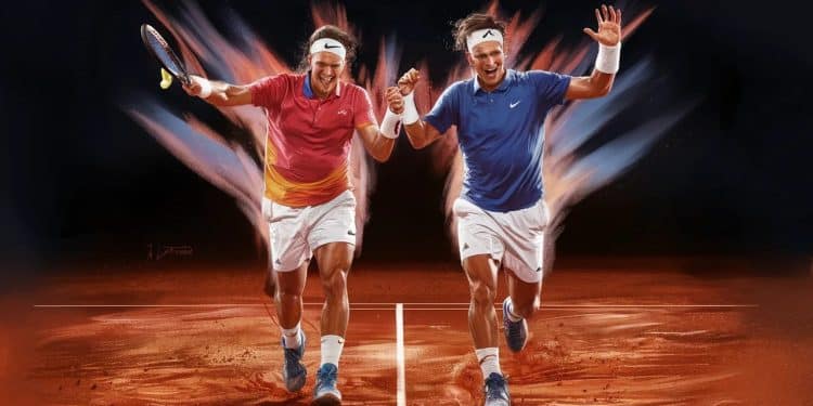 Exploit fou : Les Français Hugo Gaston et Arthur Rinderknech brillent à Lyon ! - Viral Mag Ils lont fait Hugo Gaston et Arthur Rinderknech réussissent lincroyable à Lyon Découvrez leur parcours épique Viral Mag