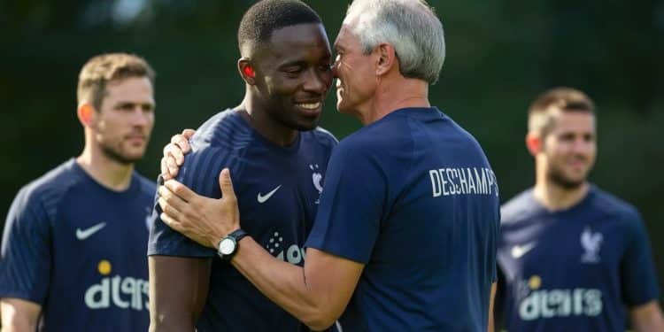 Hilarant : Kanté intimidé par les retrouvailles avec Deschamps ! - Viral Mag Découvrez les touchantes retrouvailles entre NGolo Kanté et Didier Deschamps à Clairefontaine Kanté dordinaire si discret a été accueilli à bras ouverts par son sélectionneur Une vidéo à ne pas manquer Viral Mag