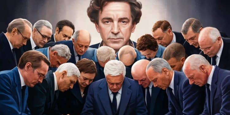 Hommages touchants à Jean-Claude Gaudin : La classe politique salue un grand homme - Viral Mag Émouvants adieux à Jean Claude Gaudin Nicolas Sarkozy Emmanuel Macron et toute la classe politique rendent hommage à cette figure emblématique de Marseille et de la droite française Découvrez les témoignages poignants Viral Mag