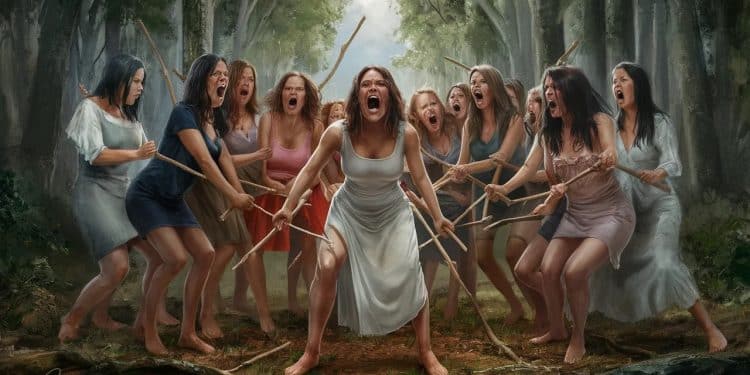 Hurler pour se libérer du patriarcat : la tendance choc ! - Viral Mag Découvrez les rituels de rage ces retraites où les femmes crient leur colère Controversé mais fascinant Viral Mag