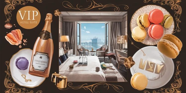 Découvrez comment les hôtels chouchoutent leurs VIP  Macarons champagne suites de luxe Tout pour se sentir comme une star le temps dun séjour   Viral Mag