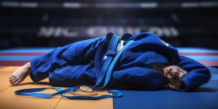 Incroyable ! Clarisse Agbégnénou chute au pied du podium mondial ! - Viral Mag Clarisse Agbégnénou reine incontestée du judo crée la stupéfaction en sinclinant dès les quarts de finale des mondiaux à Abou Dhabi Un véritable coup de tonnerre Viral Mag