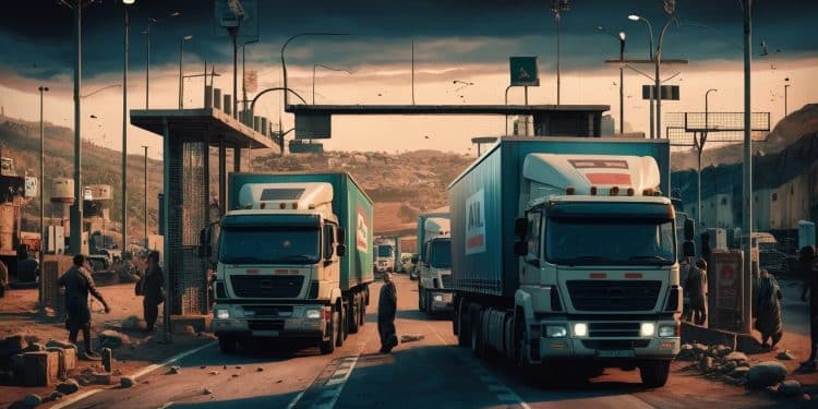 Incroyable : Des Camions D’Aide Entrent Dans Gaza Via Israël ! - Viral Mag Stupéfiant Malgré le conflit laide humanitaire parvient enfin à Gaza par un passage israélien Découvrez comment ce petit miracle sest produit Viral Mag