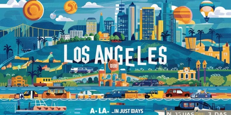 Incroyable : Los Angeles se visite entièrement en seulement 3 jours ! - Viral Mag Découvrez litinéraire choc pour visiter Los Angeles en un temps record Beverly Hills Hollywood Venice Beach on vous dit tout Viral Mag