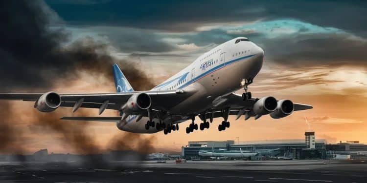 Incroyable : Un Avion Atterrit d’Urgence à Cause d’une Panne Moteur ! - Viral Mag Stupéfaction dans le ciel  un vol Ajaccio Paris contraint à un atterrissage durgence à Lyon après une panne moteur Les passagers sous le choc    Viral Mag