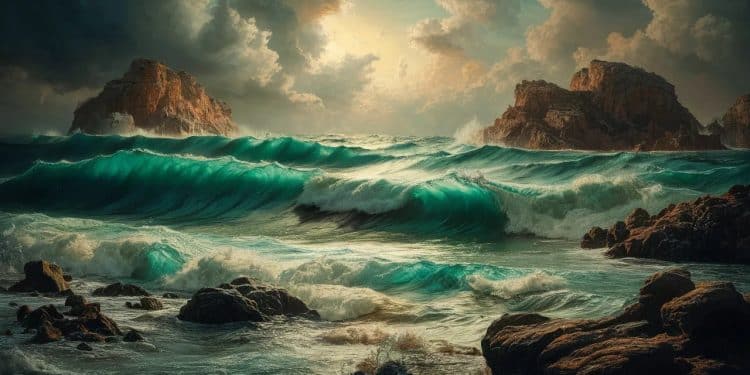 Incroyable: Un Peintre Révolutionne l’Art avec la Mer! - Viral Mag Découvrez comment ce peintre majorquin transforme la mer en œuvres dart époustouflantes Ses secrets créatifs enfin révélés Viral Mag