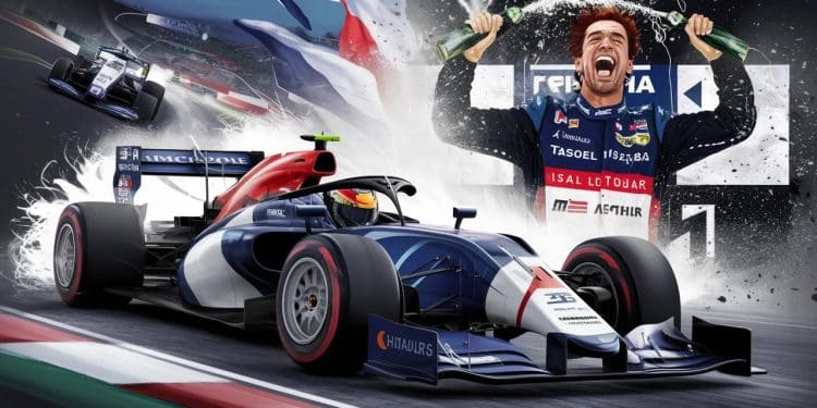 Isack Hadjar, le prodige français de la F2 triomphe à Imola ! - Viral Mag Isack Hadjar la nouvelle pépite française du sport auto a remporté avec brio la course de F2 à Imola Une victoire éclatante qui annonce un avenir radieux pour le jeune pilote Viral Mag