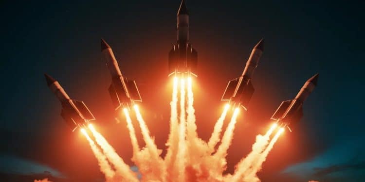 Kim Jong-un, maître des tirs de Lance-roquettes en Corée du Nord ! - Viral Mag Nouvelles provocations de la Corée du Nord Kim Jong un supervise des essais de tirs de lance roquettes multiples La péninsule coréenne en alerte Viral Mag