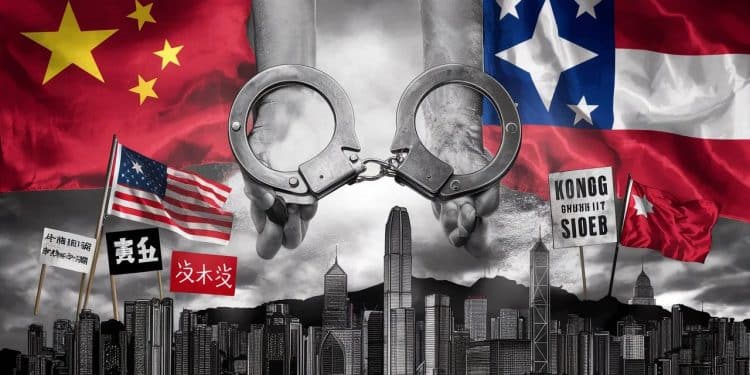 La Chine met en garde l’Occident contre son ingérence à Hongkong - Viral Mag Pékin exhorte la communauté internationale à cesser son ingérence dans les affaires de Hongkong suite à de nouvelles arrestations   Viral Mag