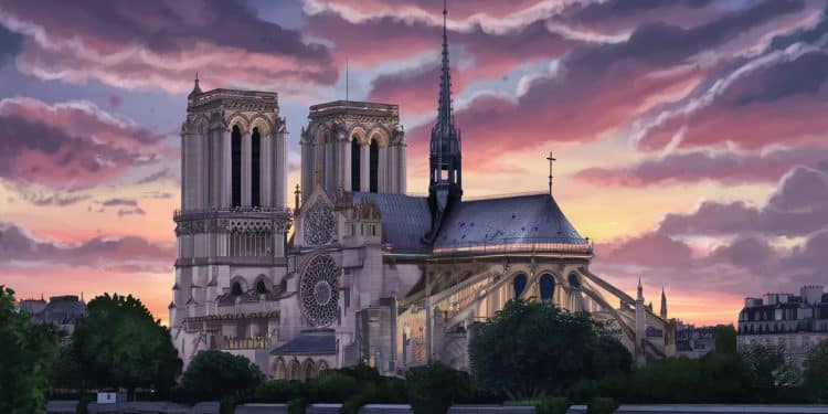 La croix de Notre-Dame de Paris retrouve sa place : un moment clé ! - Viral Mag Après 5 ans de restauration la croix du chevet est de retour à Notre Dame Un symbole fort pour la cathédrale meurtrie Viral Mag