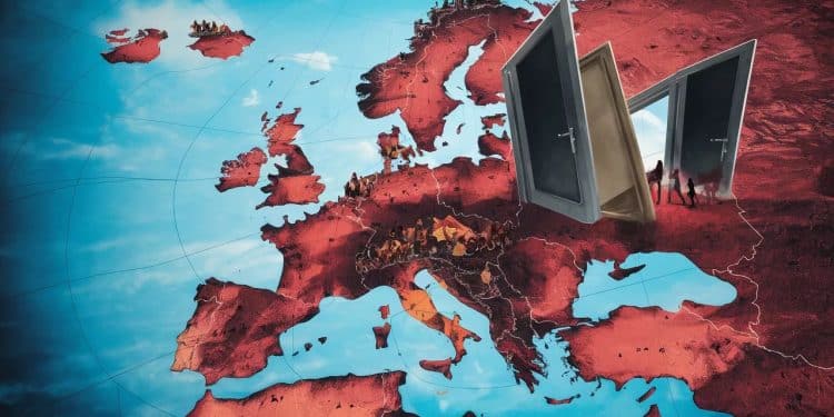 La fin de Schengen ? L’Europe en alerte rouge face aux migrants ! - Viral Mag Stupeur et consternation Schengen en danger Les experts tirent la sonnette dalarme face à lafflux incontrôlé de migrants LEurope doit agir et vite Viral Mag