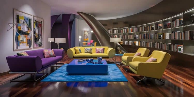 La folie des meubles colorés envahit nos intérieurs ! - Viral Mag Les meubles aux couleurs vives et optimistes sont la dernière tendance déco qui fait fureur Découvrez comment ils révolutionnent nos intérieurs Viral Mag