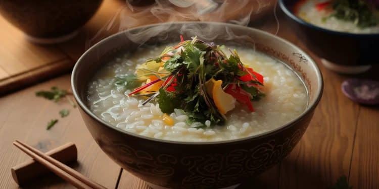 Le congee cette soupe de riz réconfortante venue dAsie est en train de conquérir les papilles des Français Découvrez pourquoi ce mets ancestral séduit les plus grands chefs    Viral Mag