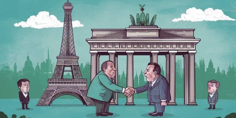 La Visite D’État de Macron en Allemagne Soulève Des Questions ! - Viral Mag Macron arrive en Allemagne pour une visite dÉtat cruciale en pleine campagne des européennes Des révélations chocs à découvrir Viral Mag