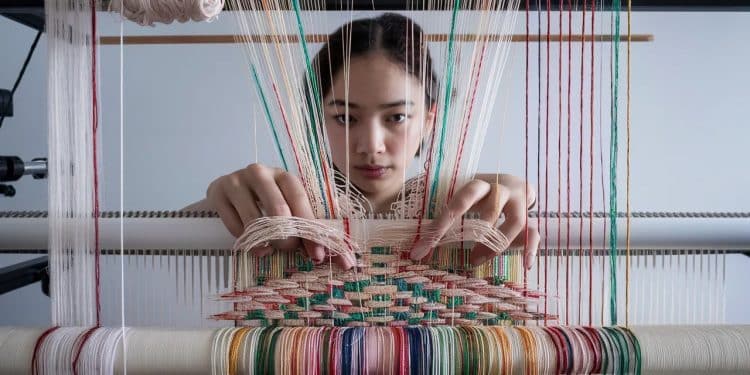 L’Art du Tissage Millénaire Revisité par la Nouvelle Génération ! - Viral Mag Découvrez comment ces jeunes artisans renouvellent lart ancestral du tissage avec créativité et modernité Un savoir faire qui se réinvente Viral Mag