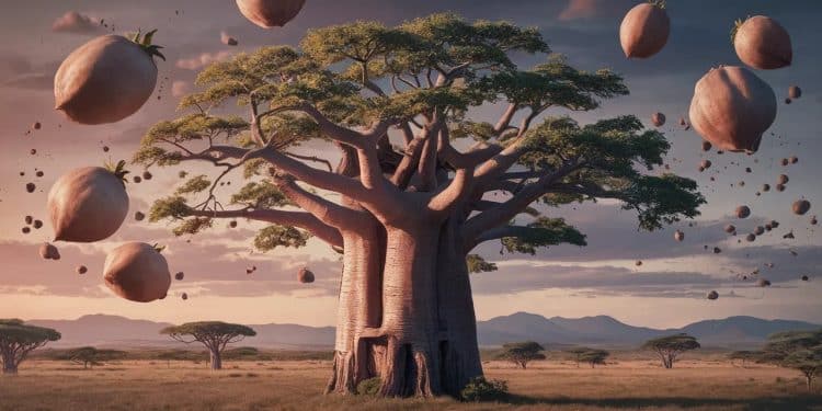 Découvrez comment les fruits du baobab ont permis à cet arbre millénaire de se propager à travers les continents grâce à une stratégie évolutive incroyable    Viral Mag