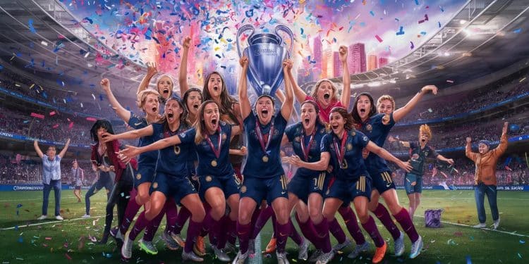 Le Barça triomphe en Ligue des Championnes : l’OL détrôné ! - Viral Mag Dans une finale palpitante le FC Barcelone a conquis sa 3e Ligue des Championnes en battant lOL Découvrez les coulisses de cet exploit Viral Mag