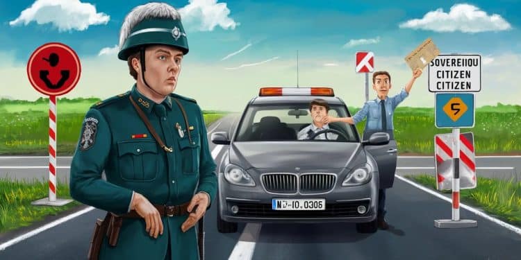 Le complot des citoyens souverains démasqué ! - Viral Mag Découvrez comment un automobiliste sest déclaré citoyen souverain lors dun contrôle routier refusant lautorité de la gendarmerie Un coup de com choc Viral Mag