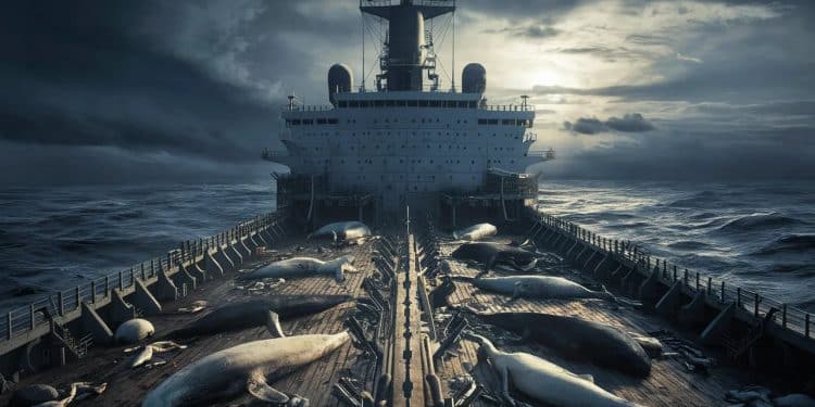 Le Japon relance la chasse à la baleine avec un navire-usine géant ! - Viral Mag Découvrez le mastodonte japonais de 113 mètres qui va traquer les baleines malgré les critiques mondiales Un véritable choc pour la biodiversité Viral Mag