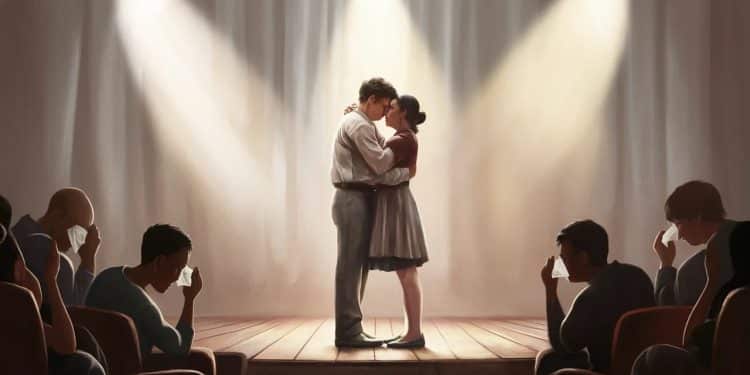 Le Notebook de Broadway fait pleurer le public - Viral Mag Vous ne croirez pas ce qui se passe lorsque le public de Broadway assiste à ladaptation musicale du film culte Le Notebook Viral Mag