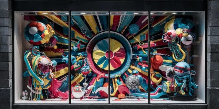 Le Printemps Fait Exploser les Codes avec MikePerry Studio ! - Viral Mag Découvrez la collaboration renversante entre le grand magasin Le Printemps et lartiste américain MikePerry qui illumine lété parisien de ses couleurs flashy et optimistes Une exposition pleine de peps à ne pas manquer Viral Mag