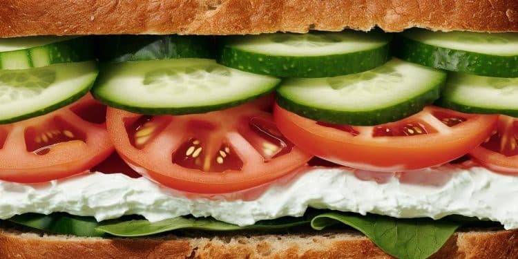 Cette Recette de Sandwich Concombre Tomate est si Rafraîchissante et Simple Elle Va Transformer Vos Repas Estivaux Découvrez Vite Comment la Préparer    Viral Mag