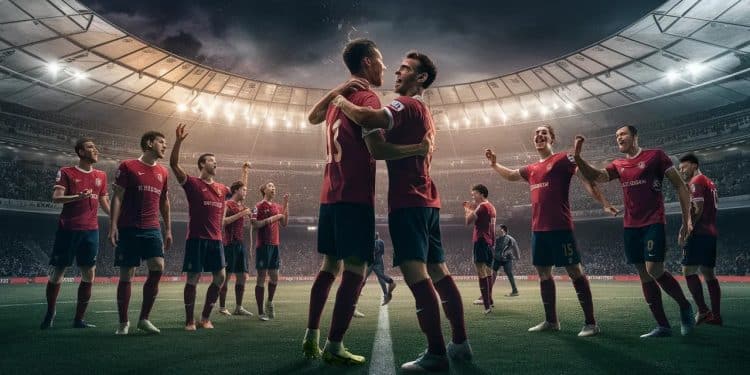 Le scénario incroyable des play-offs de Ligue 2 : Rodez renverse le Paris FC ! - Viral Mag Après un match de folie Rodez sest qualifié pour affronter Saint Etienne en barrages de Ligue 2 grâce à une victoire au bout du suspense contre le Paris FC Viral Mag