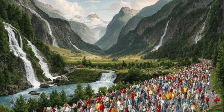 Le village suisse qui veut faire payer les touristes à la vénitienne ! - Viral Mag Excédés par les nuisances du surtourisme les habitants de ce village alpin envisagent une taxe dentrée de 5 à 10€ Découvrez lequel Viral Mag