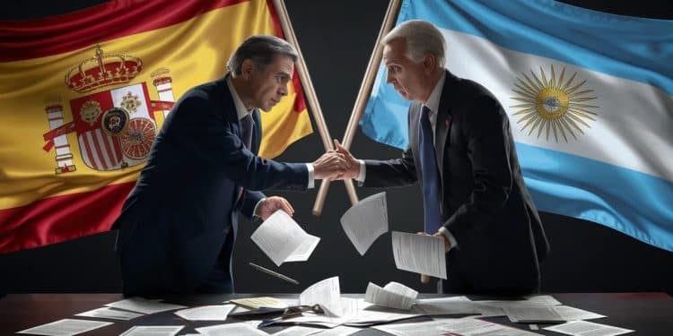 L’Espagne rappelle son ambassadeur d’Argentine ! - Viral Mag Scandale diplomatique le président argentin insulte lEspagne et son premier ministre Exigence dexcuses publiques immédiates Viral Mag