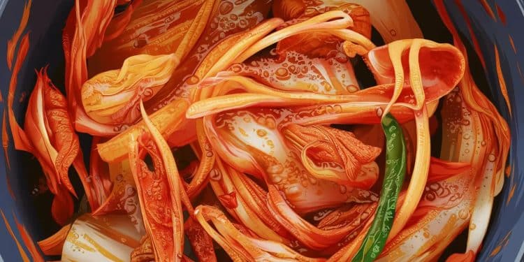 L’étonnante vérité sur les super-pouvoirs du kimchi pour votre santé - Viral Mag Découvrez les incroyables bienfaits du kimchi pour votre intestin votre cerveau et votre cœur Ce met coréen fermenté pourrait bien révolutionner votre bien être Viral Mag