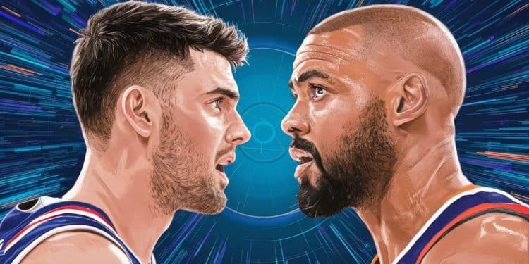 Luka Doncic insulte Rudy Gobert en plein match NBA, ça va faire du bruit! - Viral Mag La tension monte entre Luka Doncic et Rudy Gobert Le Slovène aurait lancé une insulte choc au Français après un tir décisif On vous dit tout Viral Mag