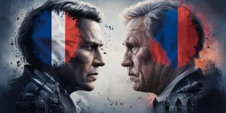 Macron veut entrer en guerre avec la Russie, Le Pen s’indigne - Viral Mag Marine Le Pen accuse Emmanuel Macron de vouloir entrer de plain pied dans la guerre contre la Russie Découvrez les détails de cette polémique explosive Viral Mag