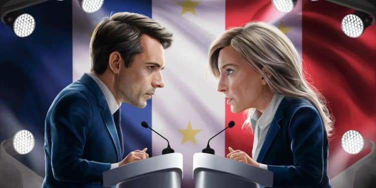 Macron vs Le Pen : Le Choc des Titans Européen ! - Viral Mag Duel électoral épique en vue Macron défie Le Pen dans un débat pré européennes explosif Qui en sortira vainqueur Viral Mag