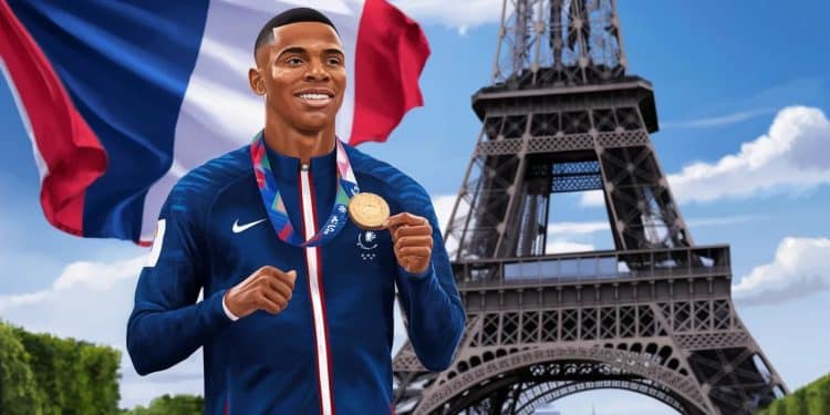 Mbappé confirme sa volonté de briller aux JO de Paris 2024 ! - Viral Mag Kylian Mbappé renouvelle son intention de participer aux Jeux Olympiques de Paris 2024 prêt à tout pour représenter la France Découvrez les ambitions de la star Viral Mag