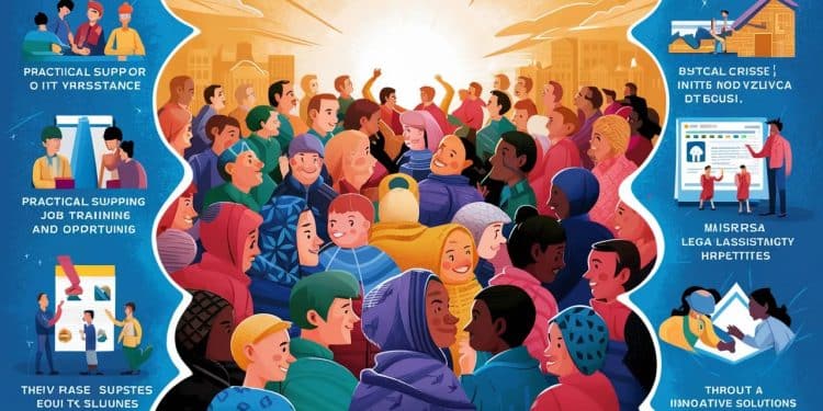 Miracle à Denver : la ville révolutionne l’accueil des migrants ! - Viral Mag Incroyable Denver lance un programme novateur pour intégrer les migrants Formation logement tout y est Une solution miracle Viral Mag