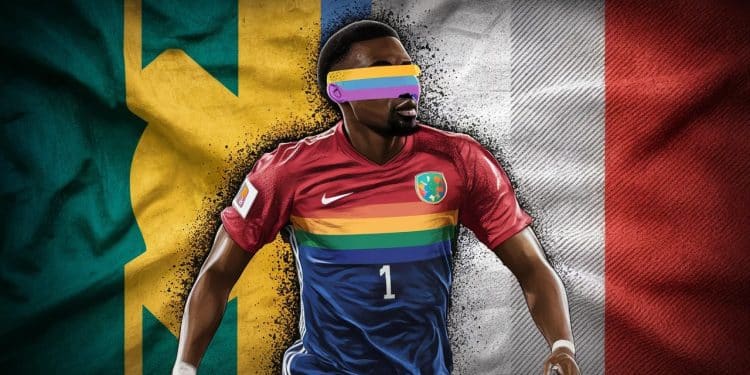 Mohamed Camara, joueur de l’AS Monaco, épinglé pour homophobie : la Fédération malienne le soutient ! - Viral Mag Scandale en Ligue 1 Camara masque le logo LGBT sur son maillot La Fédé malienne le défend contre les sanctions réclamées Les détails chocs Viral Mag